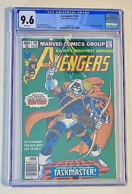 Buy Avengers #196 - CGC  9.6 - 1st Appearance Taskmaster! • 190.64£