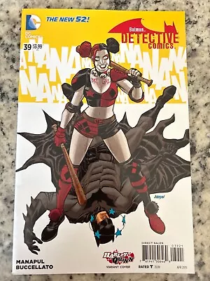 Buy Detective Comics #39 Vol.  2 (DC, 2015) Dave Johnson Harley Quinn Variant, VF+ • 2.77£