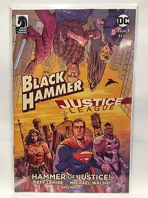 Buy Black Hammer Justice League #1 Cover A NM- 1st Print Dark Horse DC Comics • 3.20£