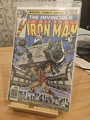 Buy INVINCIBLE IRON MAN #116 Comic Marvel Comics Bronze Age Classic Cover • 4.99£