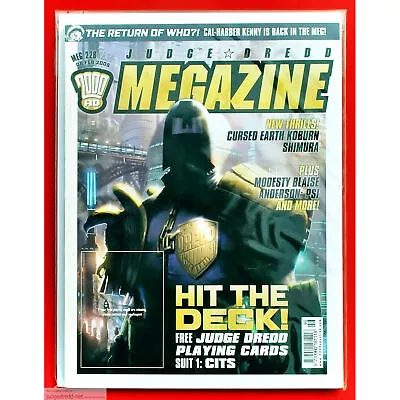 Buy Judge Dredd Megazine # 228 2000AD Magazine Comic Book 8 2 5 2005 UK (Lot 3253 # • 6£