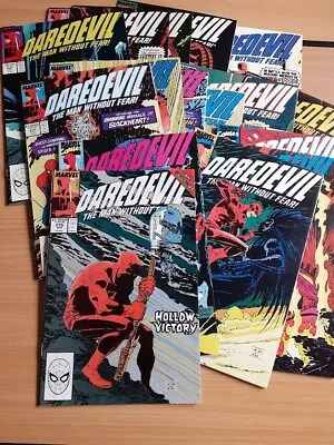 Buy Daredevil Marvel Comics 256 264 267-281 Inc 270 Typhoid Mary Blackheart • 40£