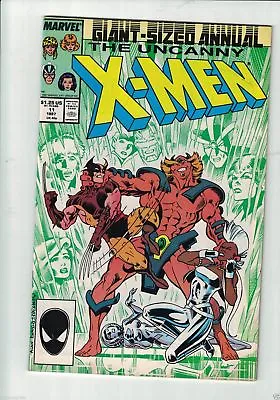 Buy Marvel Comic The Uncanny X-men Giant Sized Annual Vol 1 No 11 1987 $1.25 Usa • 3.49£