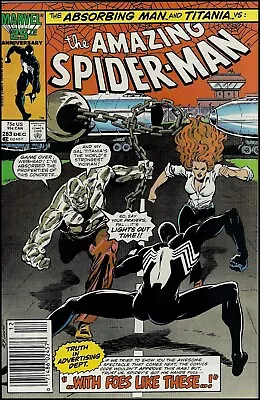 Buy Amazing Spider-Man (1963 Series) #283 Newsstand VF- Condition (Marvel, Dec 1986) • 3.61£