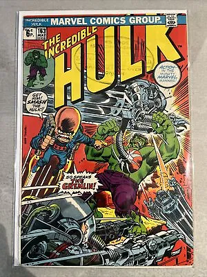 Buy Marvel Comics The Incredible Hulk #163 1973 Bronze Age • 12.99£