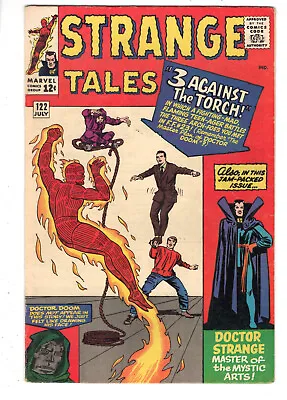 Buy Strange Tales #122 (1964) - Grade 6.5 - 3 Against The Torch - Doctor Strange! • 174.76£