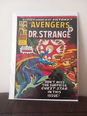 Buy The Avengers Dr. Strange No. 75 Feb 22nd 1975 UK Comic 8p • 5.95£