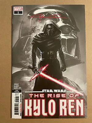 Buy Star Wars: The Rise Of Kylo Ren #1 — 3rd Print Variant Signed By Clayton Crain   • 63.56£