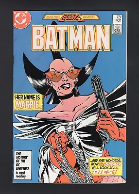 Buy Batman #401 Vol. 1 2nd Appearance Of Magpie DC Comics '86 NM • 7.94£