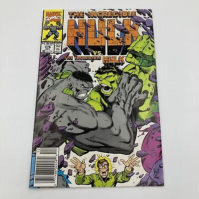 Buy Incredible Hulk, The #376 Marvel Comics 1st Agamemnon Son Of Loki Newsstand • 14£