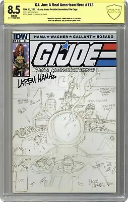 Buy GI Joe A Real American Hero #173C CBCS 8.5 SS Larry Hama 2011 21-21FD03D-020 • 87.38£