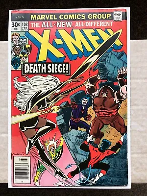Buy Uncanny X-Men 103 (1977) Black Tom & Juggernaut App, Cents • 39.99£
