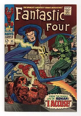 Buy Fantastic Four #65 GD/VG 3.0 1967 1st App. Ronan The Accuser • 28.78£