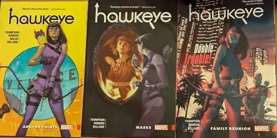 Buy HAWKEYE: KATE BISHOP Vol. 1 2 + 3 Tpb Graphic Novel Lot Marvel Comics Bundle • 23.99£