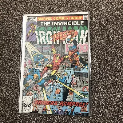 Buy Marvel Comics The Invincible Iron Man Vol. 1 No. 145 April 1981 • 2.50£