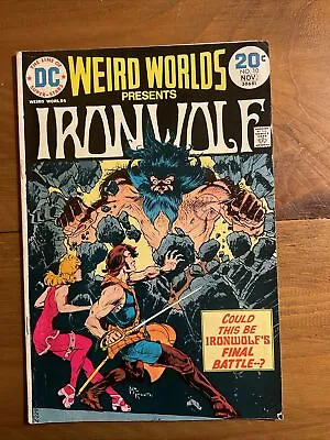 Buy Weird Worlds Presents #10 Iron-wolf 1973 Dc Comics Rare Bronze Age • 10£