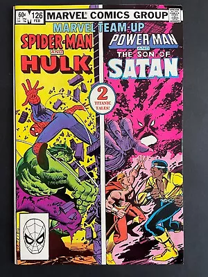 Buy Marvel Team-Up #126 Spider-Man & Hulk Marvel 1983 Comics NM • 19.75£