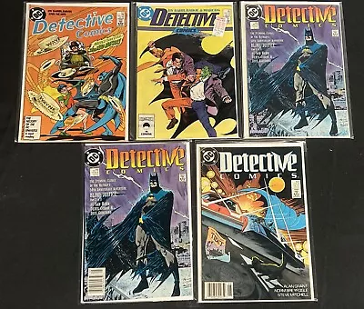 Buy Detective Comics Vol 1 #573, 581, 600 (2), 601 Lot Of 5 Batman Dc Comics • 17.59£