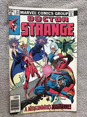 Buy Doctor Strange #34 Marvel Comics 1979 • 2.43£