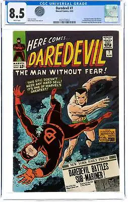 Buy Daredevil 7 Cgc 8.5 White Pages • 2,103.23£