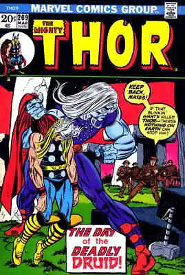 Buy Thor #209 VG; Marvel | Low Grade - 1st Appearance Ultimus - We Combine Shipping • 5.32£