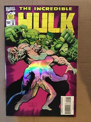 Buy Incredible Hulk  # 425  NM+ 9.6 Hologram Cover • 4.73£