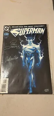 Buy Superman #123 Ready For The Next Century Signed Dan Jurgens Joe Rubinstein • 118.59£
