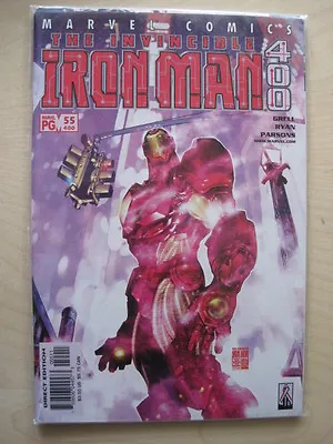 Buy IRON MAN  55 / 400.  By GRELL & RYAN.  KING SIZE 400th ISSUE.  MARVEL  2002 • 2.29£
