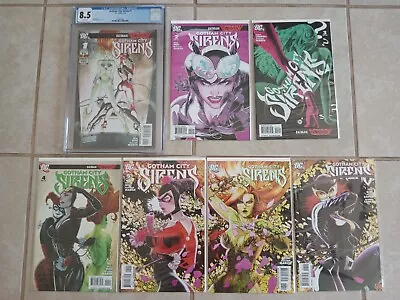 Buy Gotham City Sirens #1 CGC 8.5 Plus Issues #2, 3, 4, 5, 6, 7 Complete Run Key 🗝️ • 63.40£