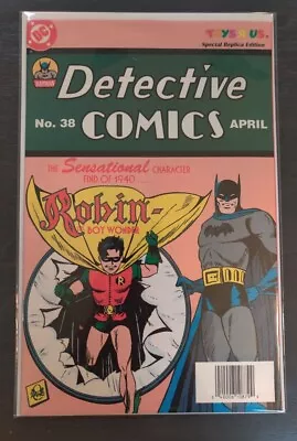Buy Detective Comics #38 Nm- Toys-r-us Promo Reprint Jerry Robinson Art 1940-1997 • 7.88£
