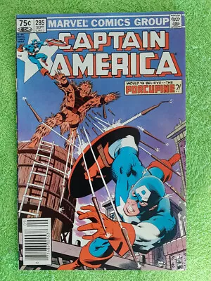 Buy CAPTAIN AMERICA #285 VF-NM : Canadian Price Variant Newsstand Combo Ship RD2895 • 2.16£