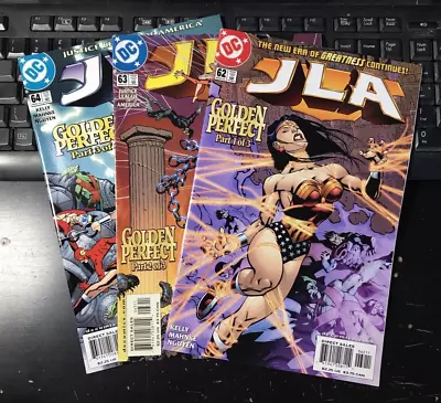 Buy 3x JLA  #62-#64 :  Golden Perfect  Justice League Of America   B147 • 9.99£