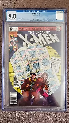 Buy Uncanny X-MEN 141,  CGC 9.0,  White Pages!  Newsstand Edition! • 159.90£