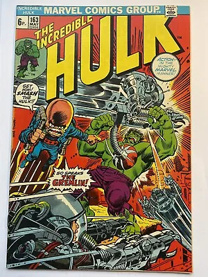Buy INCREDIBLE HULK, THE #163 Marvel 1973 1st Gremlin High Grade VF/NM UK Price  • 14.95£