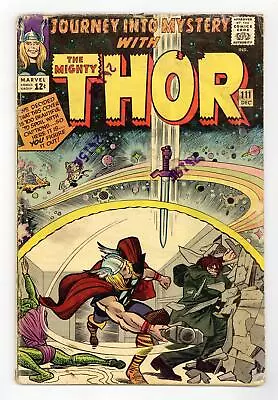 Buy Thor Journey Into Mystery #111 FR/GD 1.5 1964 • 18.39£