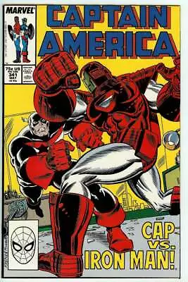 Buy Captain America #341 9.2 // 1st App Battlestar Marvel Comics 1988 • 38£
