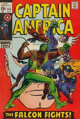 Buy Captain America (1st Series) #118 GD; Marvel | Low Grade - 2nd Falcon - We Combi • 25.41£