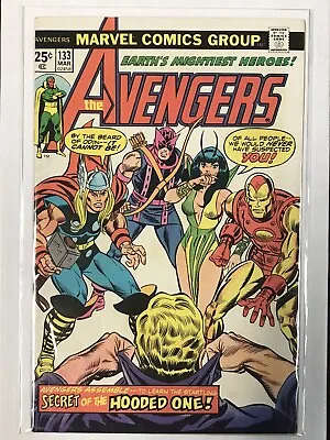 Buy The Avengers # 133 -origin Of Kree. - Mid-grade- Marvel Bronze Age Minor Mcu Key • 16.06£