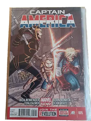 Buy Captain America (Vol 7) #5 - 2013 - Remender & Romita Jr • 2.50£