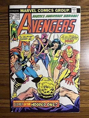 Buy The Avengers 133 Origin Of Vision, Mantis, & Kree-skrull War Marvel 1974 Vintage • 7.20£