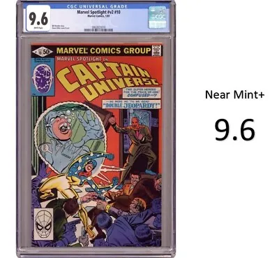 Buy Marvel Spotlight #10 - Key & 1st. App Captain Universe! CGC 9.6 - Brand New Slab • 46.70£