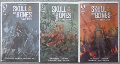 Buy Skull And Bones  Savage Storm  #1,2,3 Set..dark Horse/ubisoft 2023 1st..nm • 19.99£