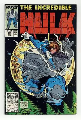 Buy Incredible Hulk #344 FN+ 6.5 1988 • 23.19£