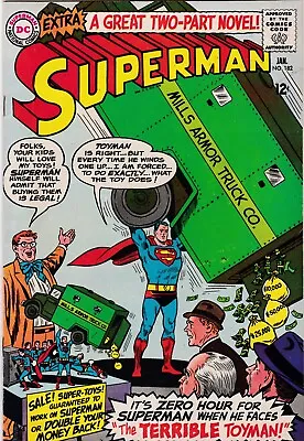 Buy Superman #182: DC Comics (1966)  FN/VF (7.0) • 18.05£
