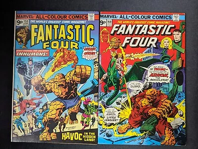 Buy Fantastic Four #159 & 160 VFN+ 1975 • 12£