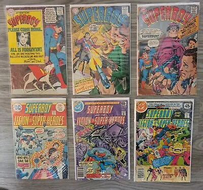Buy Superboy Lot Of 6 (1968-1979) Silver & Bronze Age DC Comics #146-247 Various • 11.95£
