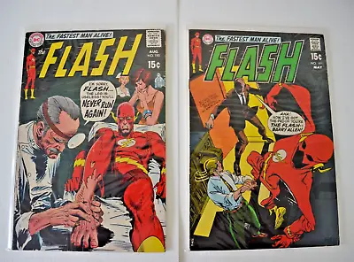Buy The Flash #190 & #197 2x Silver Age Comics 1969 / 1970 • 23£