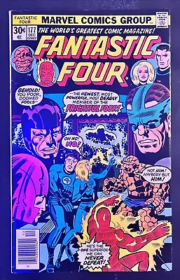 Buy Fantastic Four (1961) #177 7 Fn/vf White Pages Bronze Age Marvel Comic • 7.91£