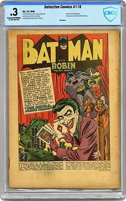 Buy Detective Comics (1937 1st Series) 118 CBCS Coverless 21-25615E2-001 • 232.18£