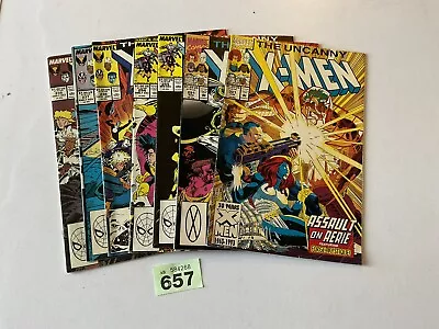 Buy The Uncanny X-men…..mixed Issues……Claremont/silvestri….……7 X Comics…..LOT…657 • 12.99£